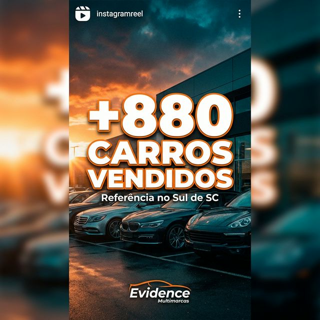 Instagram Reel - +880 carros vendidos